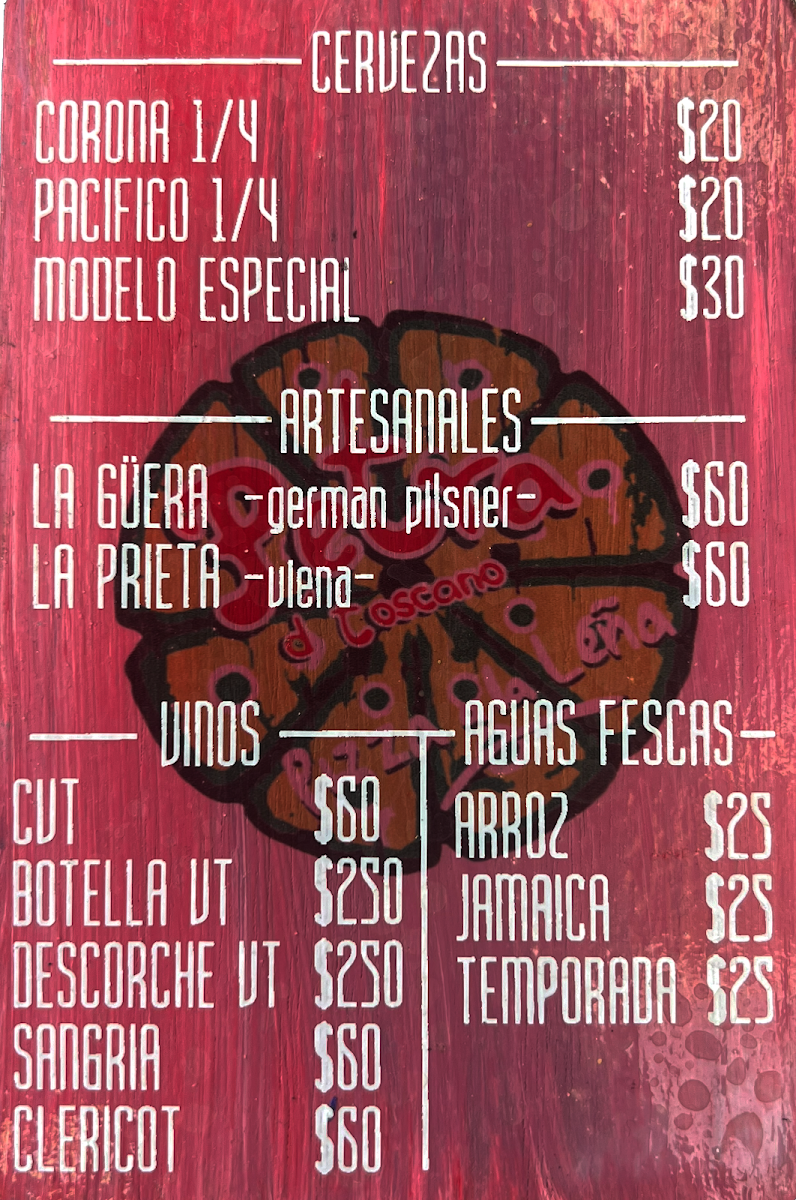 Petra Pizza a la Leña Menu - Image 2